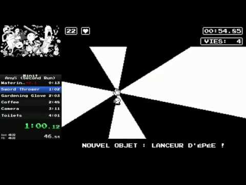 Minit speedrun any% Second Run in 3:47:180