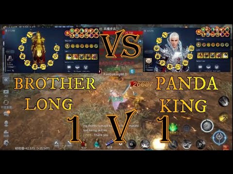 Mir4 | Brother long  VS  PandakingWLD 1v1 on SP quick fight #mir4 #mir4ph #wemix