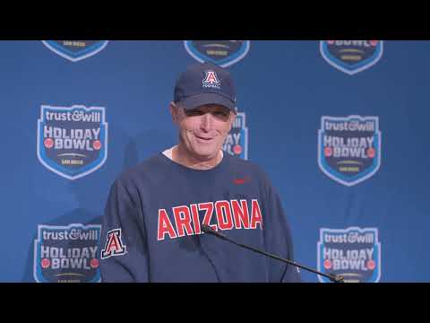 Arizona Football Press Conference - Post Game Holiday Bowl