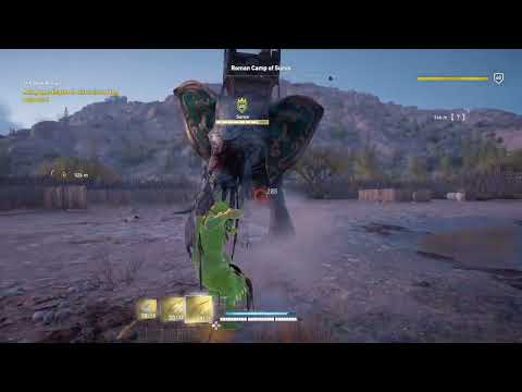 Assassin's Creed Origins - How to defeat a war elephant faster (Best Equipment)