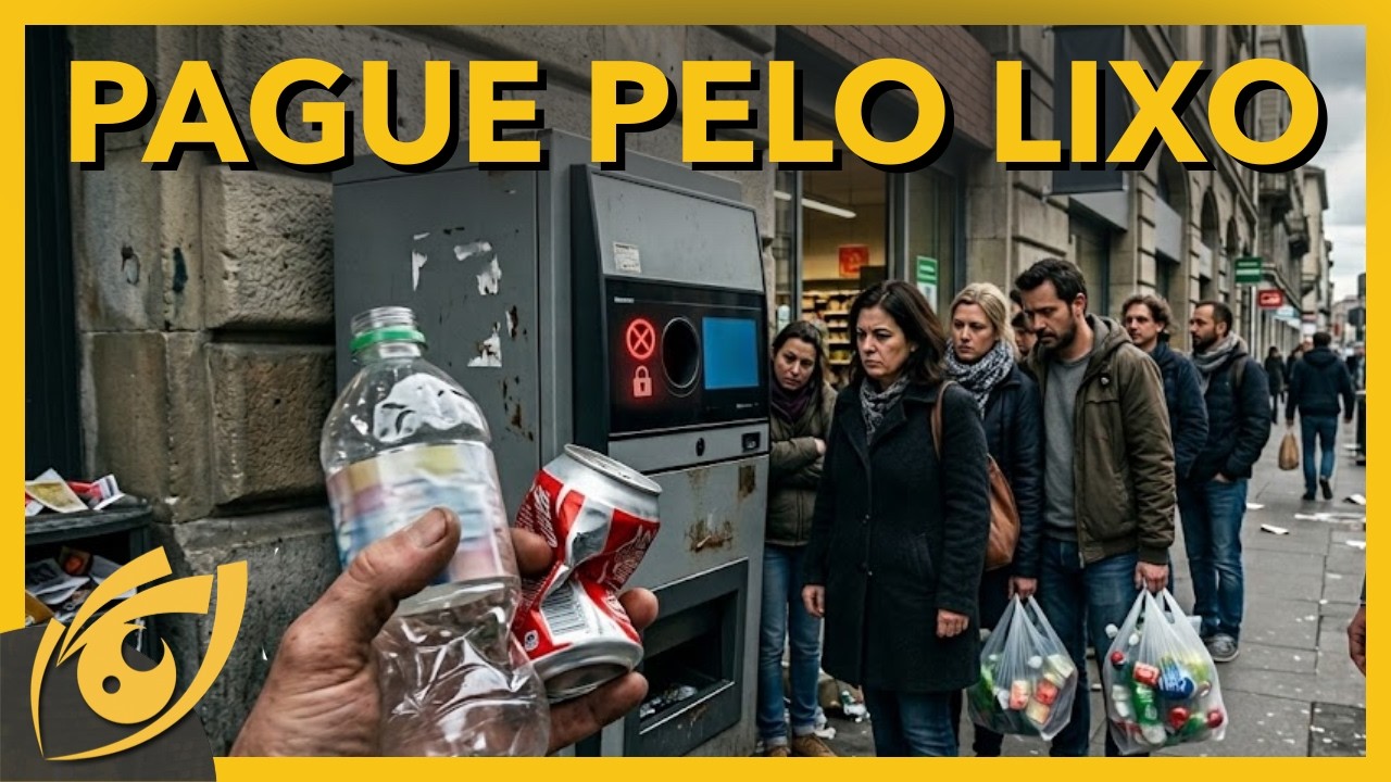 A ESPANHA decidiu que os CIDADÃOS não sabem JOGAR GARRAFAS no LIXO