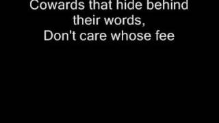 Covered in Cowidice - Billy Talent LYRICS