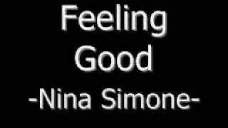 Nina simone feeling good lyrics