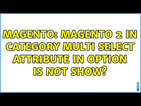 Magento: magento 2 in category multi select attribute in option is not show?