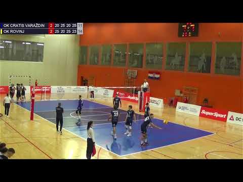 OK CRATIS Varaždin - OK Rovinj, SUPERSPORT SUPERLIGA 25/26 3. kolo