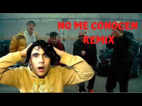 REACCION A NO ME CONOCEN REMIX - BANDIDO, DUKI, REI, TIAGO PZK (VIDEO OFICIAL)
