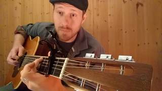 How to Play Norwegian Wood Dropped D Guitar Lesson