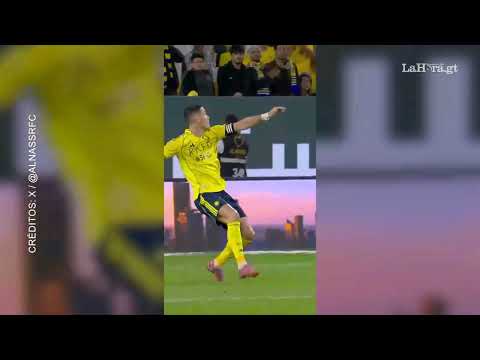 De chilena, así fue el espectacular gol de Cristiano Ronaldo ante el Al Khaleej