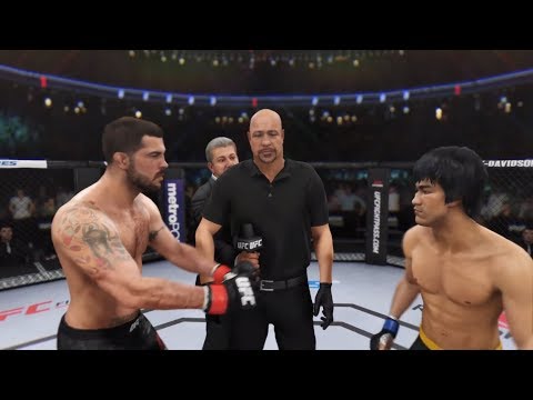 Matt Brown vs. Bruce Lee (EA sports UFC 3) - CPU vs. CPU
