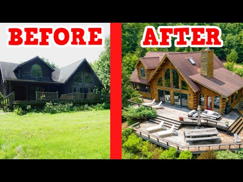 image-Can you change the color of a log home?