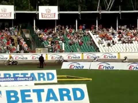 01.06.2014 Żużel sparta wrocław vs GKS gdańsk heat 15 bardzo dobra walka