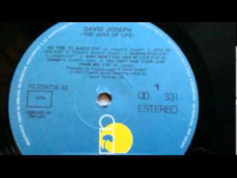 David Joseph - Baby Won't You Take My Love (The Joys Of Life LP Version)