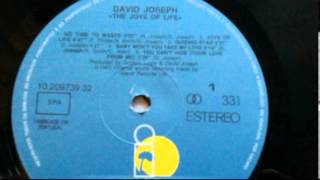 David Joseph - Baby Won't You Take My Love (The Joys Of Life LP Version)