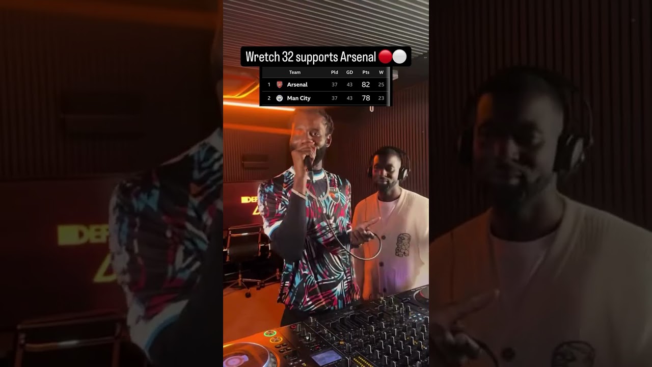 officialwretch32 supports Arsenal 🔴⚪️🏆#djagonline #teamag #ukdj #tiktokdj #djlife AG Fest 2026 -