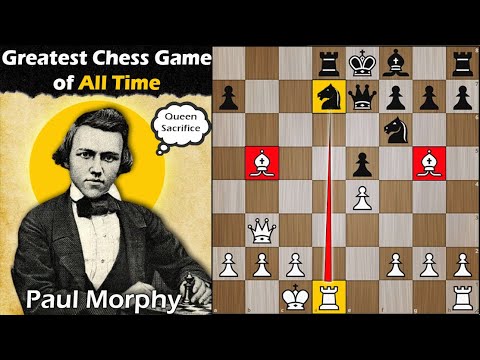 Greatest Chess Game of All Time | Paul Morphy vs Duke Karl / Count Isouard 1858