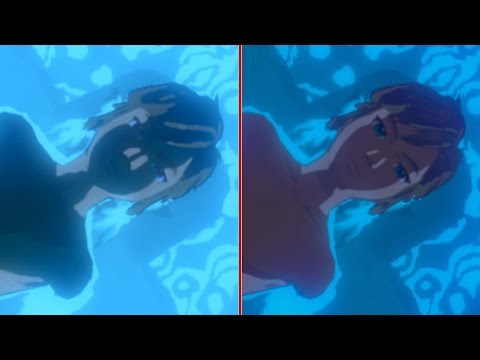 The Legend of Zelda: Breath of the Wild - Wii U (E3) vs. Switch Graphic Comparison Video