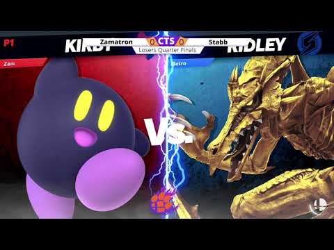 Clocktower Smash 69 - Losers Semis - Zamatron (Kirby, Incineroar) vs. Stabb (Ridley) - SSBU