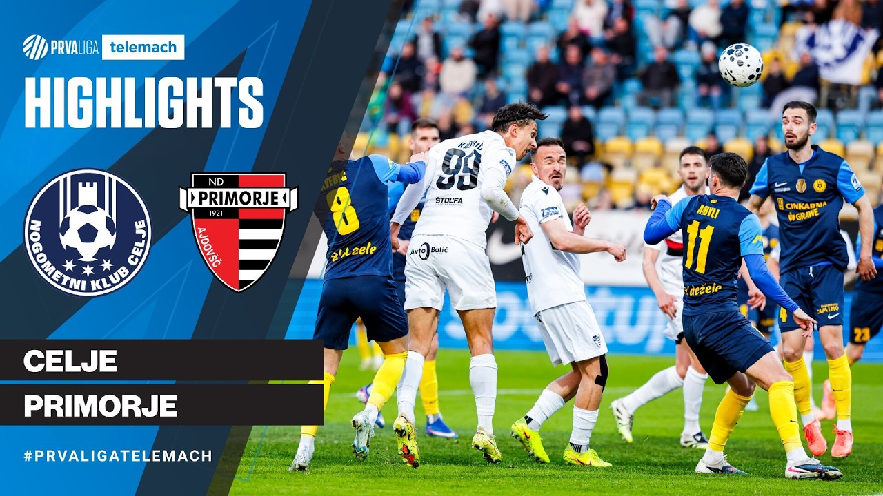 NK Celje vs ND Primorje Highlights