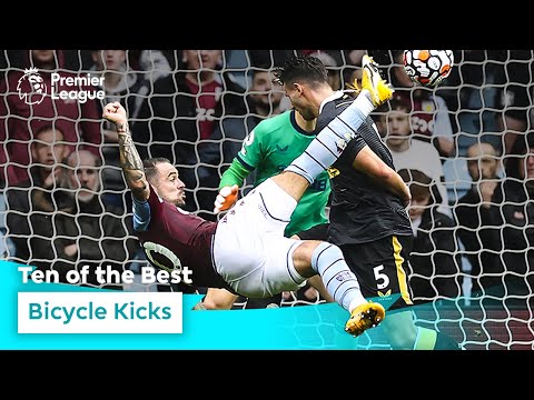WHAT A GOAL! 10 best bicycle kick goals | Premier League edition