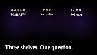 Securitize vs Tokeny vs Bitbond: Which Tokenization Platform Wins in 2026