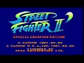 Street Fighter 2 Special Champion Edition Intro Sega Genesis