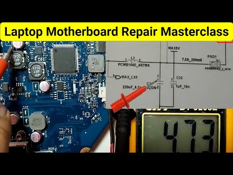 Learn how track Laptop motherboard voltage laptop schematics reading