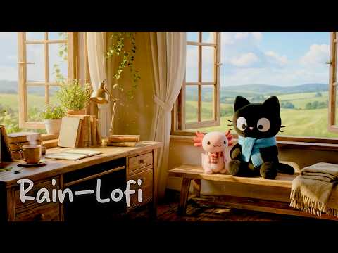 Cozy Rain Lofi — Soft Rain Sounds with Study Beats for Deep Focus 🌧️📚💻