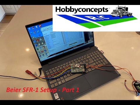 Beier RC SFR-1 Part 1 Speed, Sound & Light Controller - For Tamiya Semi's