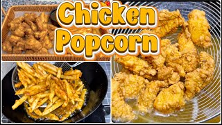 Crispy Chicken Popcorn & Masala Fries | Best Snack Combo Ever!