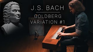 Video thumbnail for J. S. Bach | Goldberg Variation 1 | Hohner Clavinet L by World Piano Bar