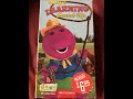 Barney S Learning Round Up 2001 Blockbuster Kidmongous VHS