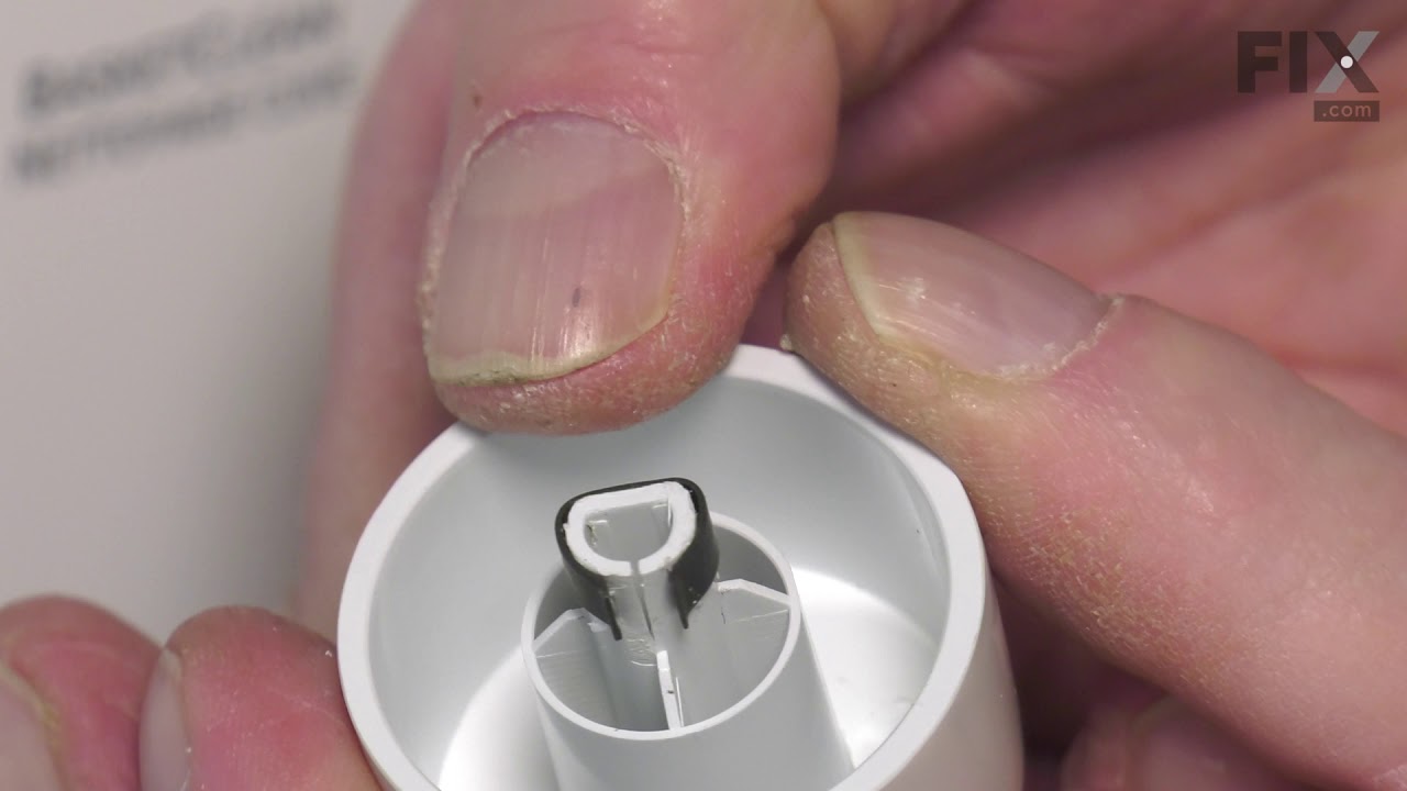 Replacing the SELECT CYCLE KNOB Assembly WW