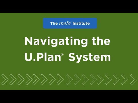 The MEFA Institute<sup>™</sup>: Navigating the U.Plan System