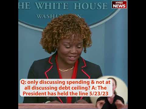 Q: Only Discussing Spending, Not Debt Ceiling? A: "The President Has Held The Line"