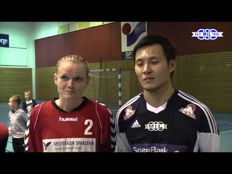Intervjuer etter kamp mot Stokmarknes Håndball Damer