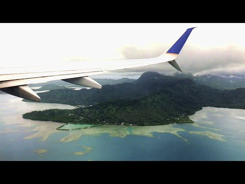 United B737 Decolagem Pohnpei