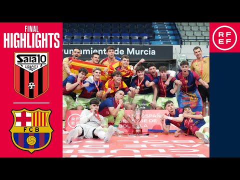 Resumen | Wanapix AD Sala 10 - Barça | Cto. España clubes sub19 Final
