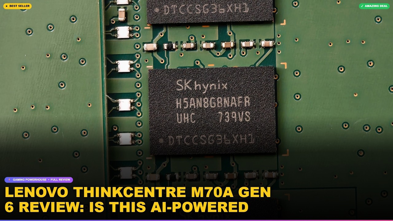 Lenovo ThinkCentre M70a Gen 6 Review: Is This AI-Powered Business PC Worth It? review video