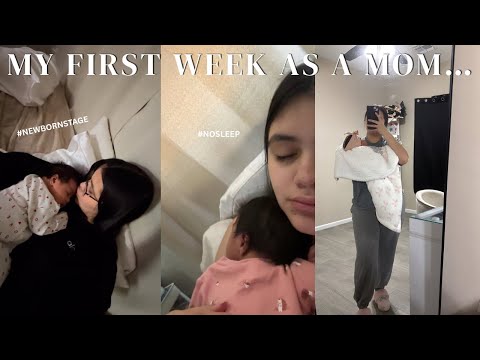 MY FIRST WEEK AS A NEW MOM...