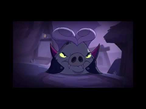 Angry Birds Toons: PORCULA!!!! (Funny Voice Over) The Haloween Epic