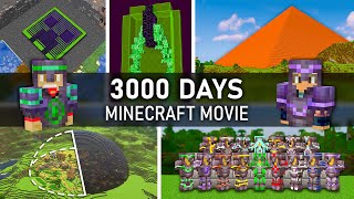 3000 Days of Survival Minecraft FULL MOVIE