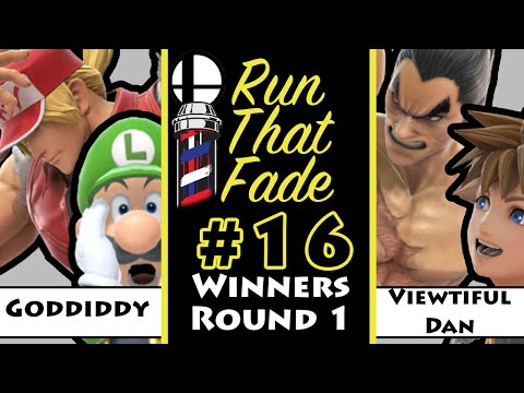 RunThatFade #16 ViewtifulDan (Kazuya/Sora) Vs. Godiddy (Terry/Luigi) Winners Round 1