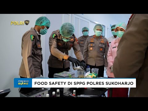 KAPOLRES TINJAU PROSES FOOD SAFETY DI SPPG POLRES SUKOHARJO