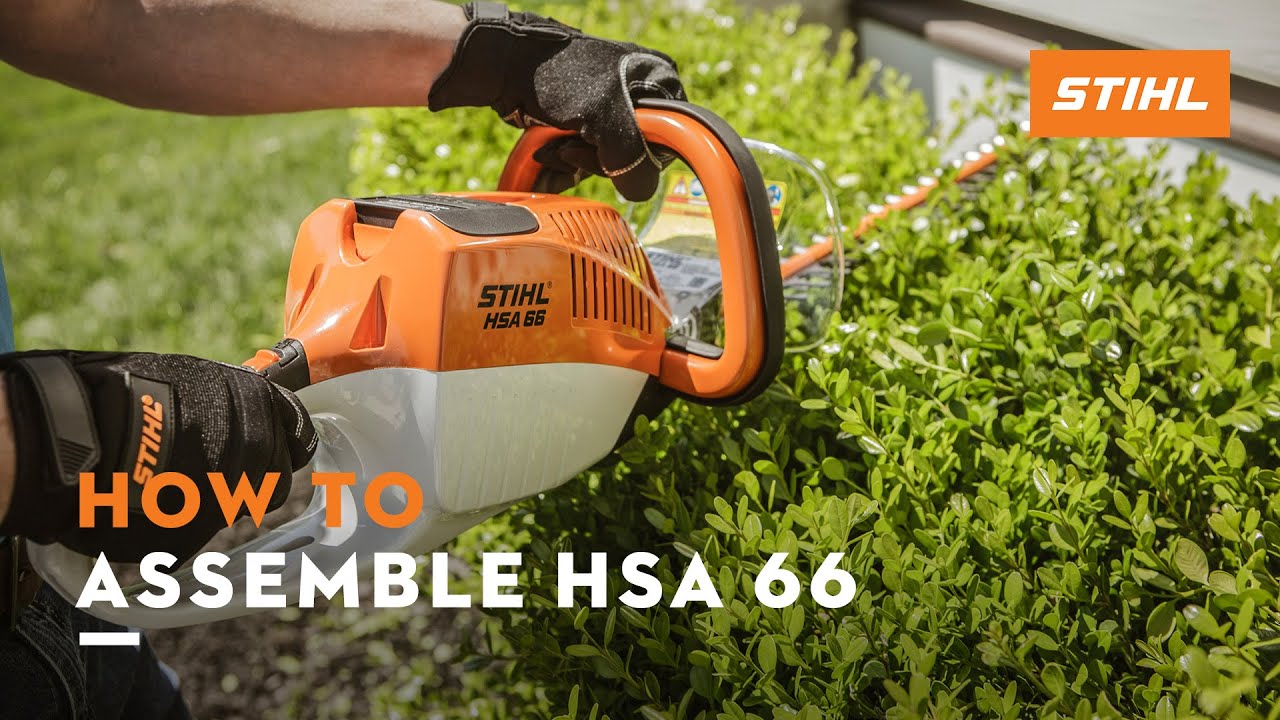 How to Assemble: HSA 66 | STIHL Tutorial