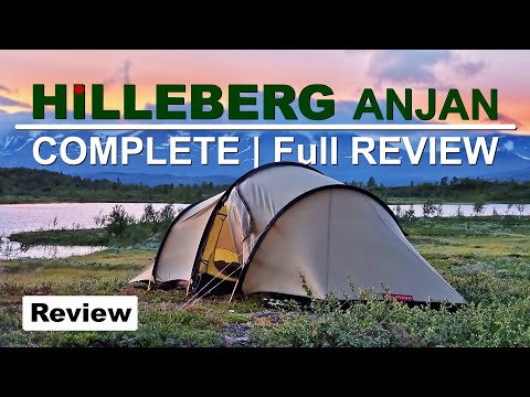 HILLEBERG ANJAN Review | LIGHTWEIGHT Backpacking Tent, 2 Person Tunnel Tent