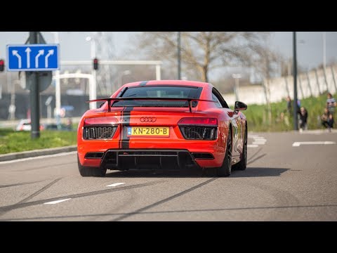 Audi R8 V10 Plus with Quicksilver Exhaust - LOUD Revs & Accelerations !