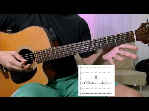 Telefone mudo - Trio Parada Dura aula solo violão (como tocar)