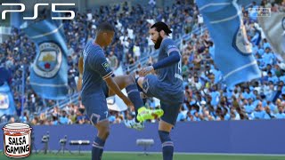 FIFA 22 Goal Ramos and Mbappe Special Goal Celebration