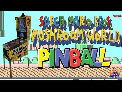 Super Mario Bros. Mushroom World Pinball Machine - Gottlieb, 1992 - I finally got one!!!!!