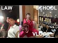 Law School vlog - 1st & 2nd week, schedule, outfits etc.